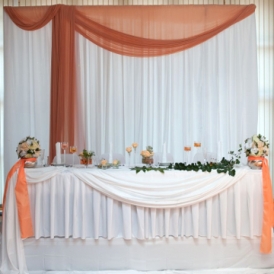 Brauttisch Dekoration Hochzeit